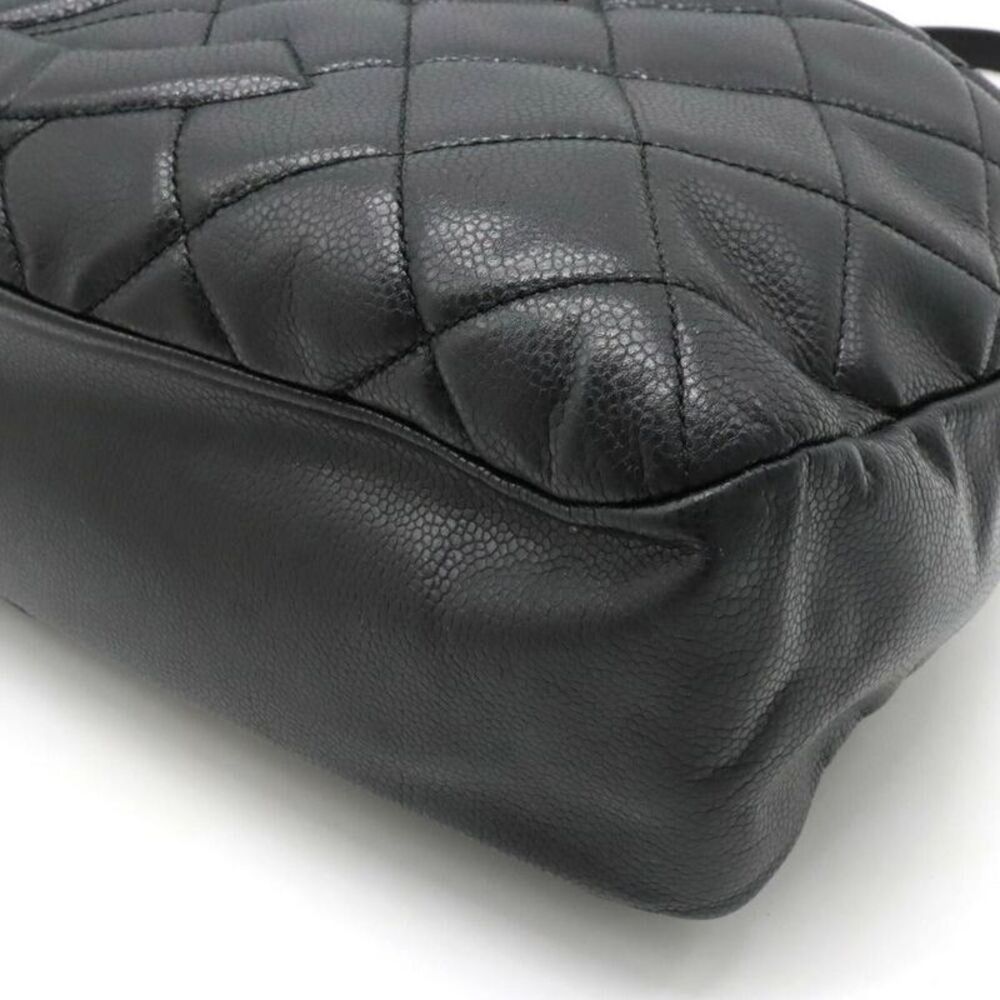 Pre Loved chanel PST Petit Shopping Quilted Tote Women black | black Tote Bags - Picture 3 of 8